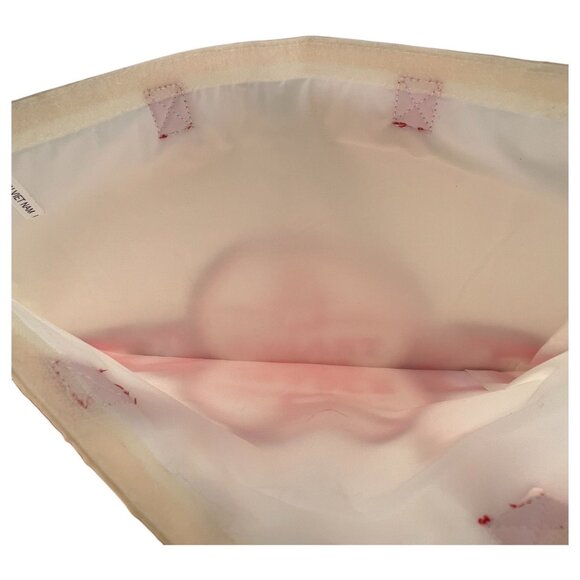 Trader Joes Insulated Reusable Grocery Shopping Bag Hawaiian Hibiscus Flowers Re - Picture 4 of 4